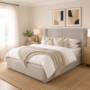 Royal Wingback Bed